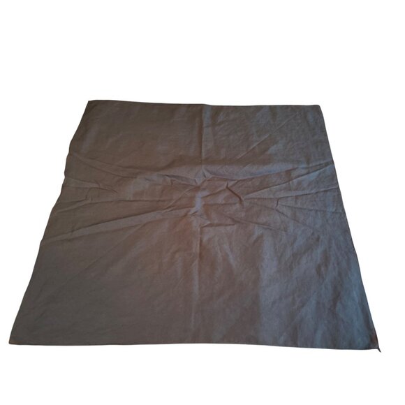 Vintage Womens Navy Bandana Handkerchief Scarf 26in x 26 in - Picture 3 of 5